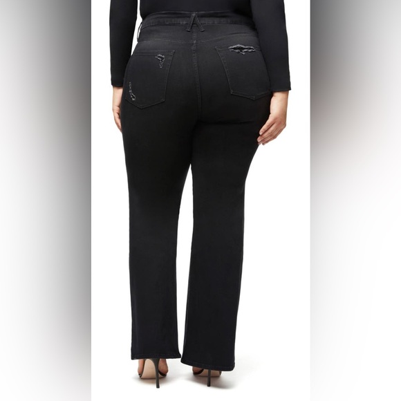 Good American Jeans Good American The Flare Denim High Rise Jeans